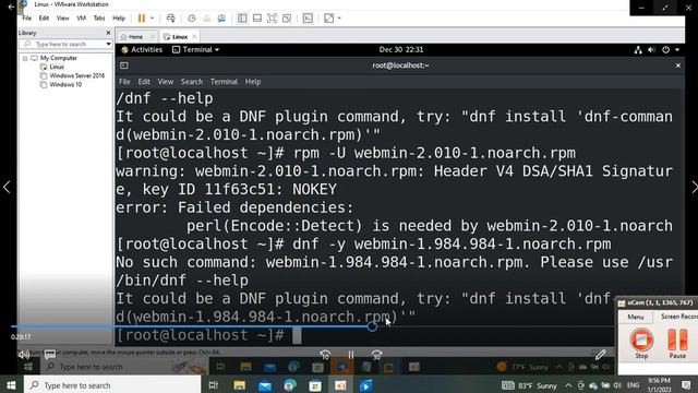 centos8 linux how to install webmin смотреть онлайн