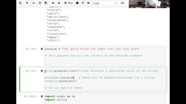 Python and Pandas - Ch 6 - strings смотреть онлайн