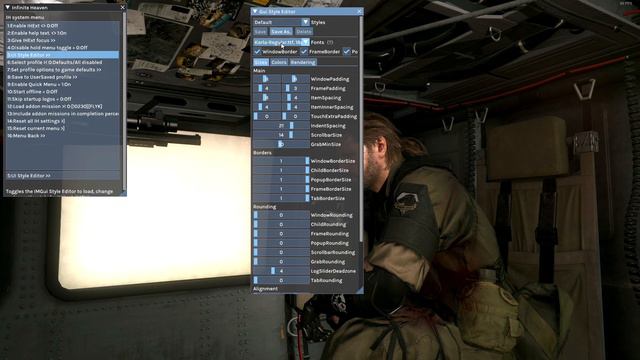 IHHook IMGUI Style Editor font support - Infinite Heaven mod - MGSV смотреть онлайн
