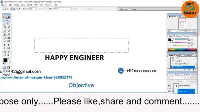 How to edit a PDF in Adobe Photoshop||Happy Engineer||Hindi смотреть онлайн