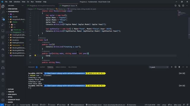 C# Tutorial for Beginners: Using Classes смотреть онлайн