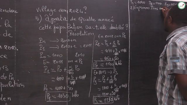 Exercices - Terminale L - Mathématiques : Suites arithmétiques / M. Diop смотреть онлайн