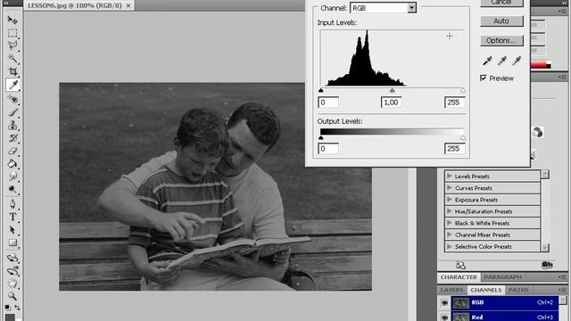 Improving Old Picture Quality in Photoshop (6/29) смотреть онлайн