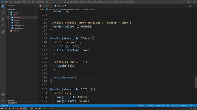 Mobile First Responsive Home Page - Responsive article component - Part 4 - HTML & CSS Tutorial смотреть онлайн