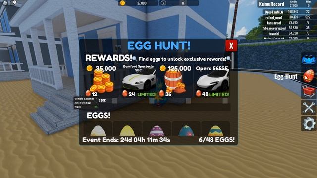 BEST ?Vehicle Legends SCRIPT (Easter Eggs Autofarm, INF EASTER EGGS! AFK FARM EASTER 2023 PASTEBIN) смотреть онлайн