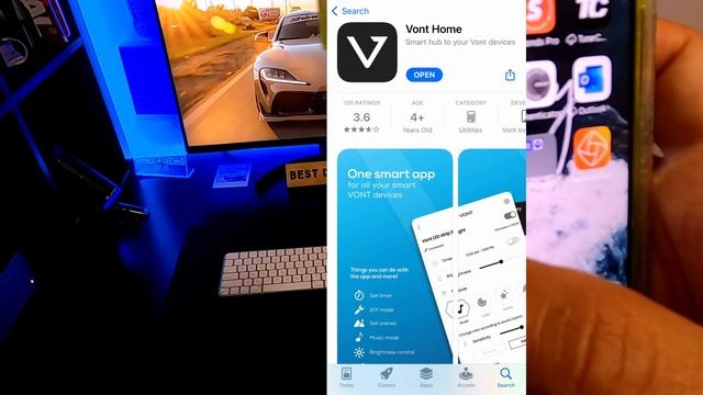 HOW TO INSTALL Smart LED STRIPS for your Office or Studio • REVIEW смотреть онлайн