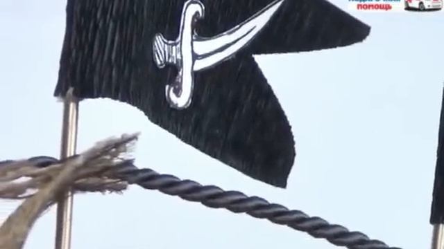 Букет из конфет "Пиратский корабль".mp4 смотреть онлайн