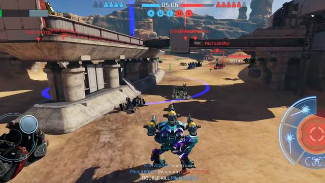 Тестирование новой графики в War Robots смотреть онлайн