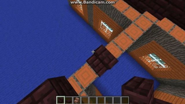 Minecraft . Дом из Акации №3 ( Крыша ) смотреть онлайн