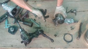 Регулировка рулевой колонки москвич 2140 ИЖ 412 разборка сборка ремонт