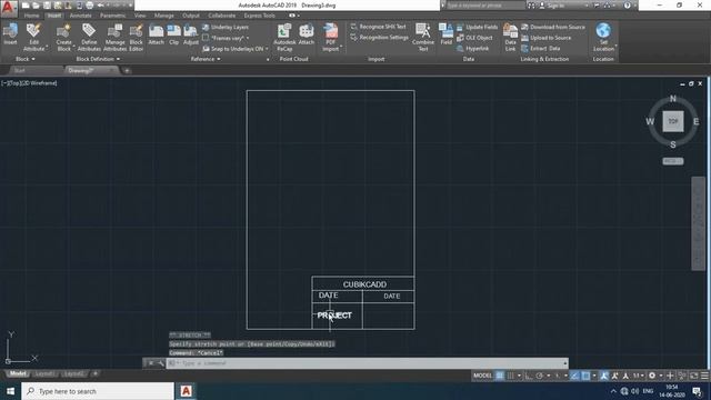Free Autocad 2020 How to Create Blocks and Attributes |Cubik CADD | Best CADD Centre in Coimbatore смотреть онлайн