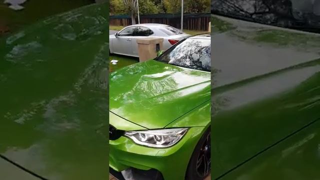 Kwesta 's New BMW M4 Java Green makes an Insane Beast Roar смотреть онлайн