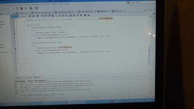ШИМ контроллер на Raspberry Pi на Java смотреть онлайн