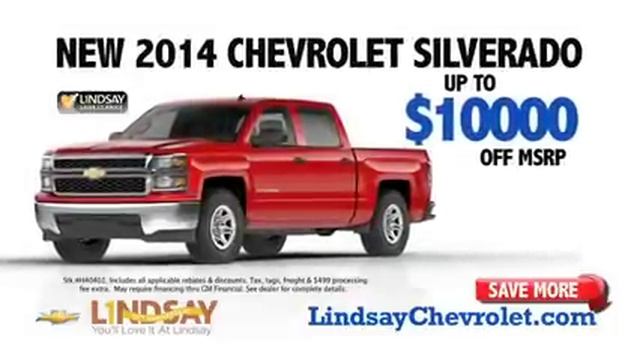 Lindsay Chevrolet Love It Sales Event смотреть онлайн