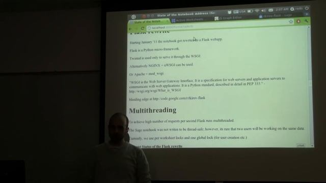 Rado Kirov: State of the Sage Notebook Address (part 1 of 2) смотреть онлайн