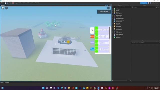 Roblox Studio AI Helicopter System смотреть онлайн