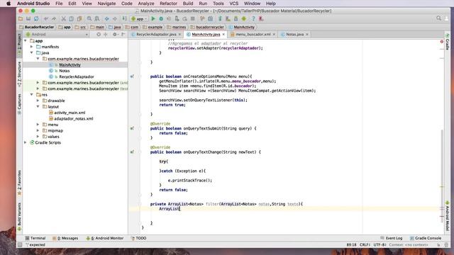 Buscador en Recycler View - Bytes por CódigoFacilito смотреть онлайн