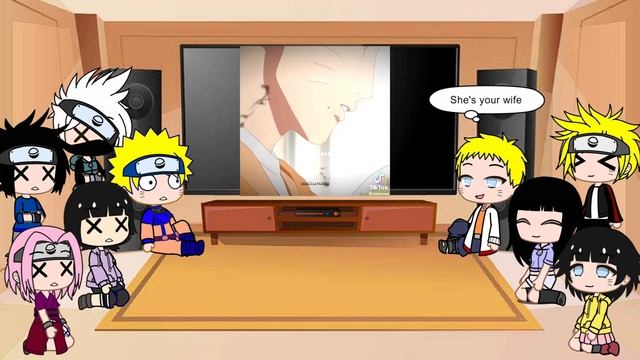 Past Naruto + Current Naruto with Boruto Characters react to??? | NaruHina & BoruSara смотреть онлайн