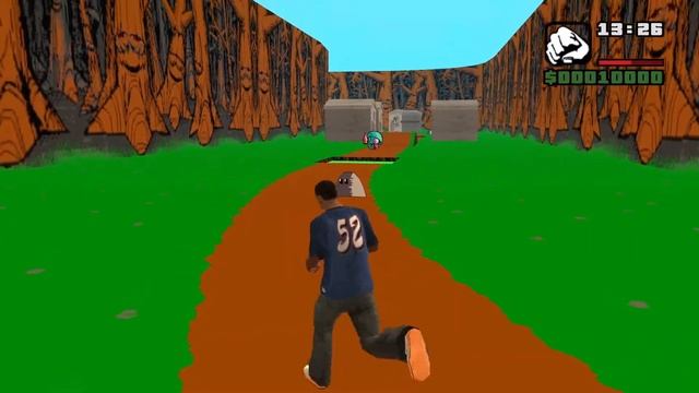 Commander Keen 4 in GTA San Andreas смотреть онлайн