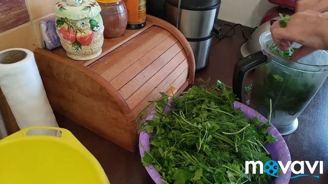 Паста из зелени на зиму смотреть онлайн