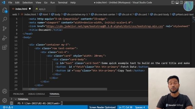 How to Copy Text to the Clipboard with JavaScript ?| Copy to Clipboard using HTML,CSS & JavaScript смотреть онлайн