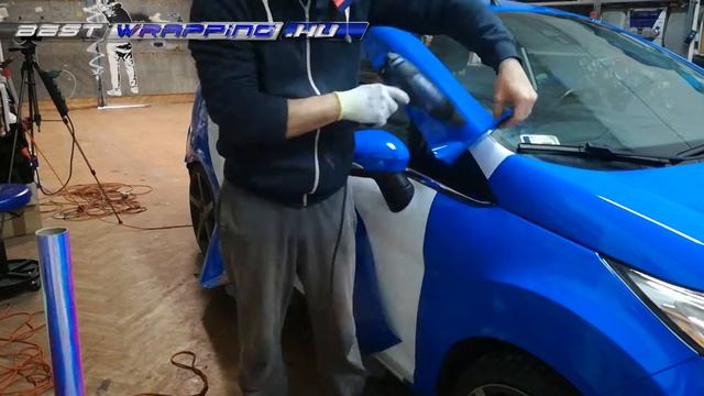 Ford Fiesta autófóliázás: KPMF marine k88069 autó fóliával смотреть онлайн