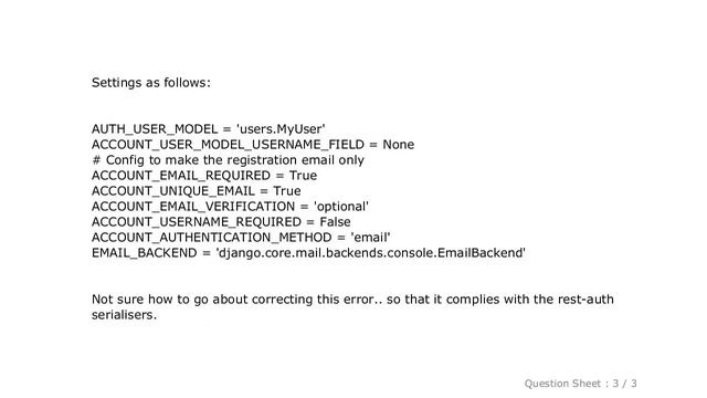 Django : Field name `username` is not valid for model смотреть онлайн