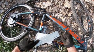 Установка мотор-колеса 1000W 48V