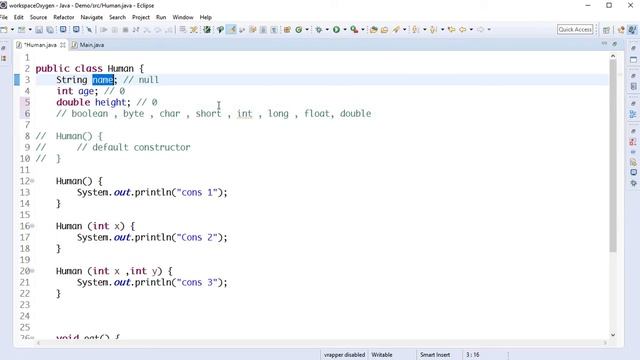 Java Class and Objects 7 - Data Types, Primitive and Reference data types (Bangla) смотреть онлайн