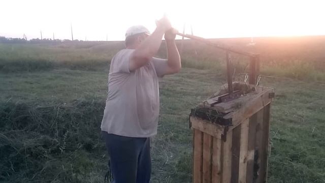 Тюковка сена в домашних условиях смотреть онлайн