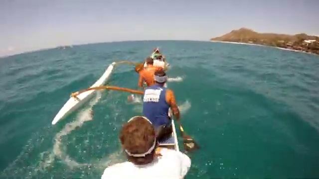 Koa Kai outrigger canoe race 4.27.13 Men's 40s Waikiki Beach Boys смотреть онлайн