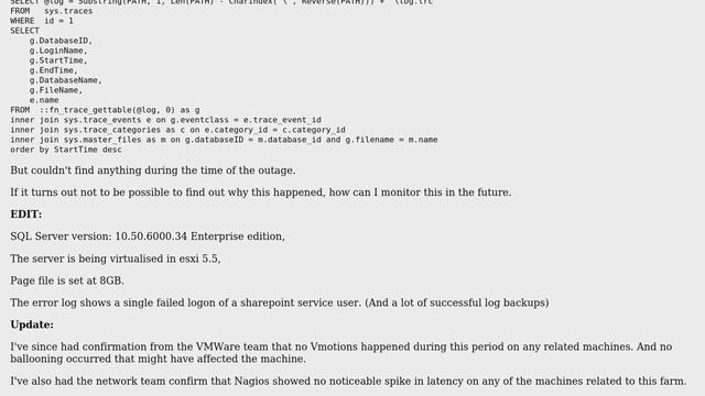 Find out why SQL Server released memory смотреть онлайн