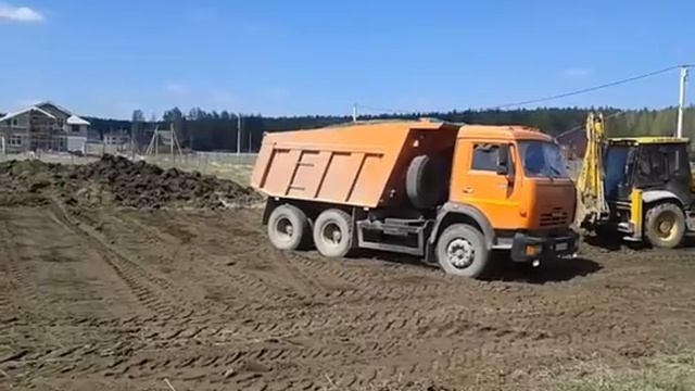 УралАвтоСтрой. Доставка щебеночно-песчаной смеси 12м3 смотреть онлайн