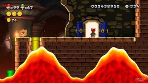 New Super Mario Bros U - All Castles (2 Player)