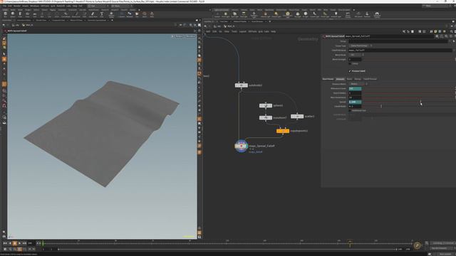 Houdini Tutorial | Points to Cloth Surface Morph (+hip file) - Part 1/2 смотреть онлайн