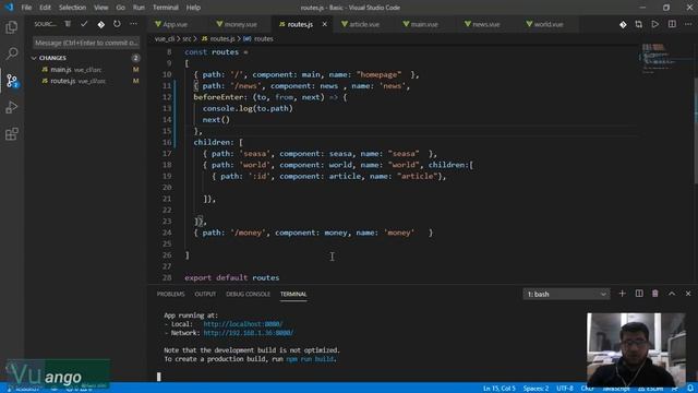 تعلم Vue js ببساطة - Routes beforeEnter - الدرس السابع والثلاثون смотреть онлайн