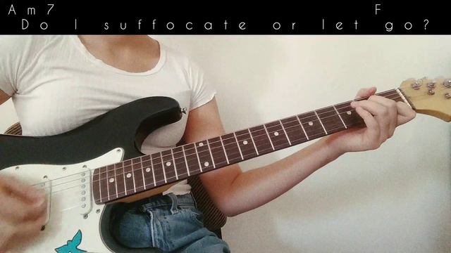 TELL ME HOW-PARAMORE GUITAR COVER+TABS TUTORIAL смотреть онлайн