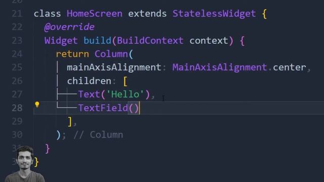 No Material Widget Found Error Solution in Flutter смотреть онлайн
