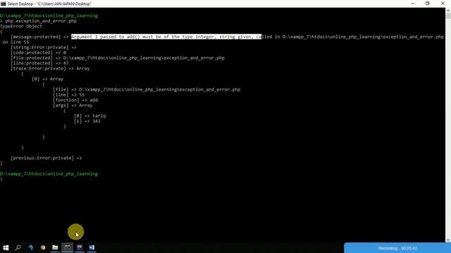 Lecture about Exceptional & Error Handling in PHP URDU/HINDI смотреть онлайн