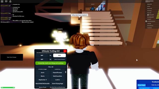 Roblox Exploiting ||| Using serversided backdoor (Happy New Year!) смотреть онлайн