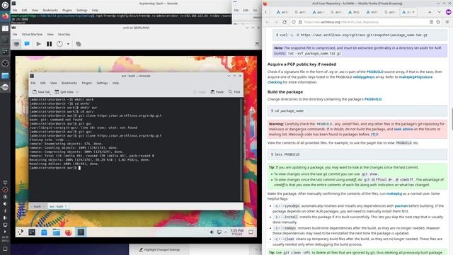 Fastest Arch Linux QEMU VM install. Using archinstall, KDE and xorgxrdp - July 2022 - e668a5d6 смотреть онлайн