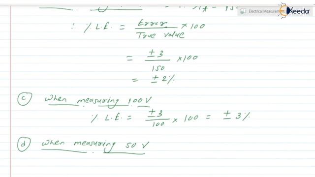 Numerical on Accuracy | Error Analysis | GATE Electrical and Electronics Measurement смотреть онлайн