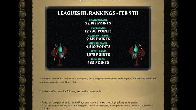 NEW Quest Release (Land of the Goblins) + The Cost of Leagues 3 Rewards Releaved! - OSRS Update смотреть онлайн
