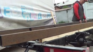 Усиление платформы газели