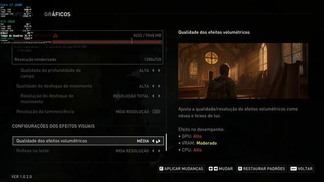 The last of us part 1 PC RTX2060 i7 2600 testes (patch 1.0.2.0) смотреть онлайн