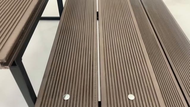 Обзор лестницы "ЭКО" ДПК 5 ступеней с площадкой. смотреть онлайн