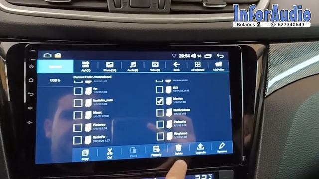 Pantalla Carson 10" en Nissan Qashqai 2013 смотреть онлайн