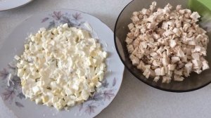 АНАНАСОВЫЙ САЛАТ // САЛАТ С КУРИЦЕЙ И АНАНАСАМИ // БЫСТРО И ВКУСНО!!!