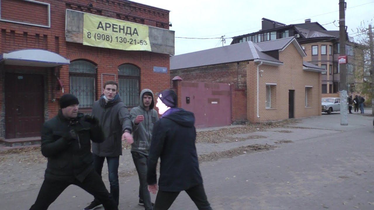 Воронеж.Шамардин положил дважды дерзкого кавказца-драчуна из ВДВ и он прислал родителей извиняться смотреть онлайн