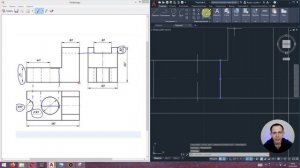 Autocad - Урок №2: Чертеж в трёх проекциях